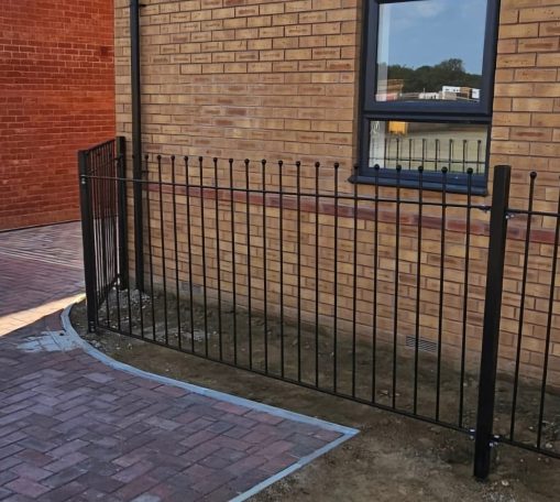 Decorative metal railings installed in Stamford